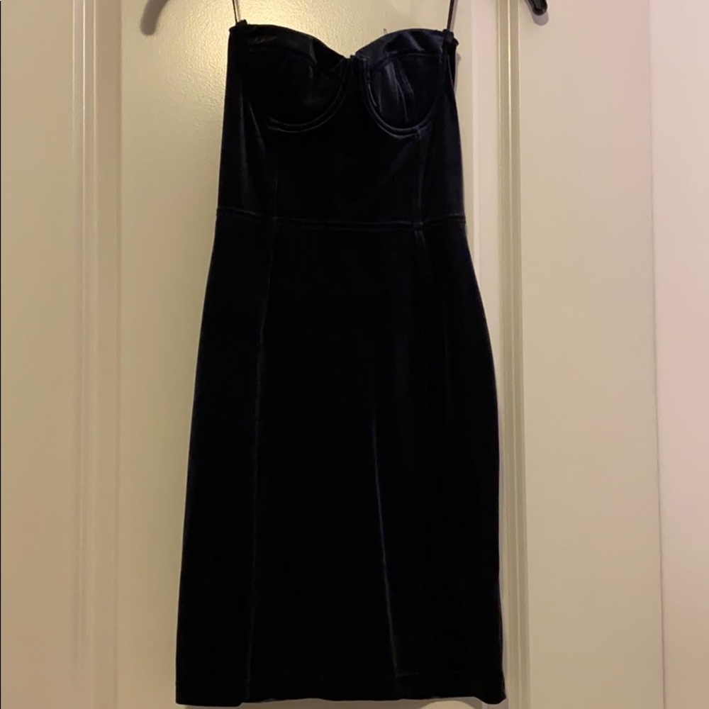 H&M Velvet Mini Dress